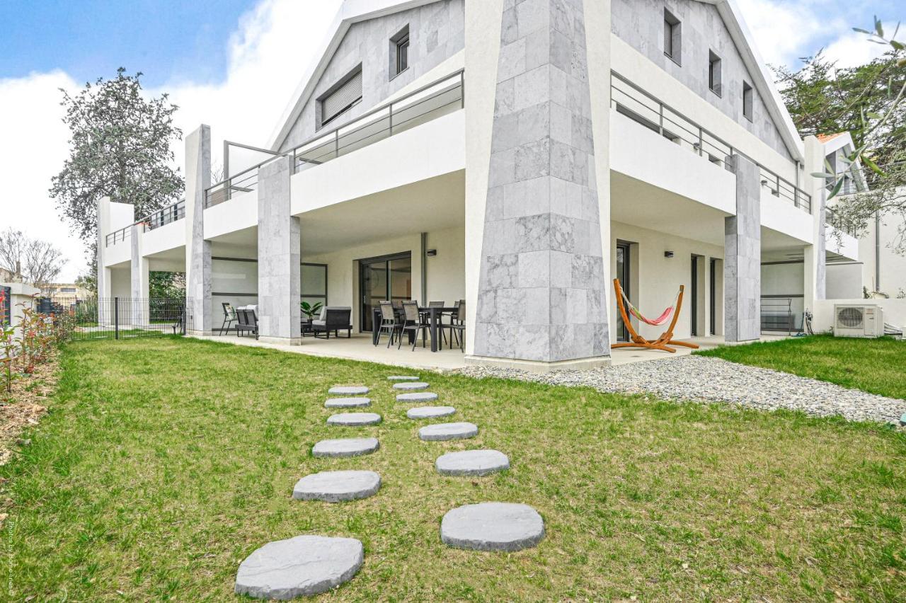 T4 Neuf - Jardin-Terrasse Et Piscine - Acces Direct Plages Et Centre Village - App C 12 Saint-Cyr-sur-Mer Exterior foto