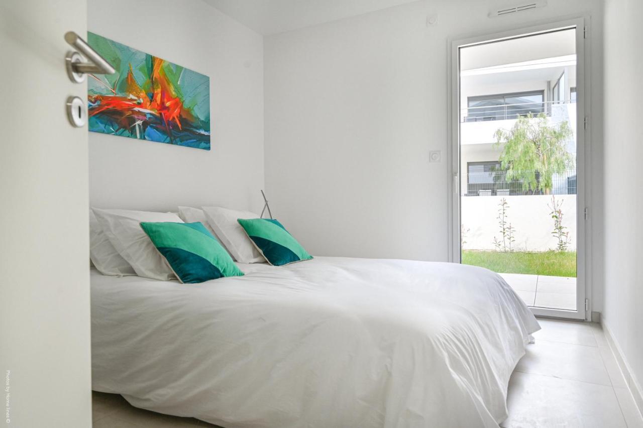 T4 Neuf - Jardin-Terrasse Et Piscine - Acces Direct Plages Et Centre Village - App C 12 Saint-Cyr-sur-Mer Exterior foto